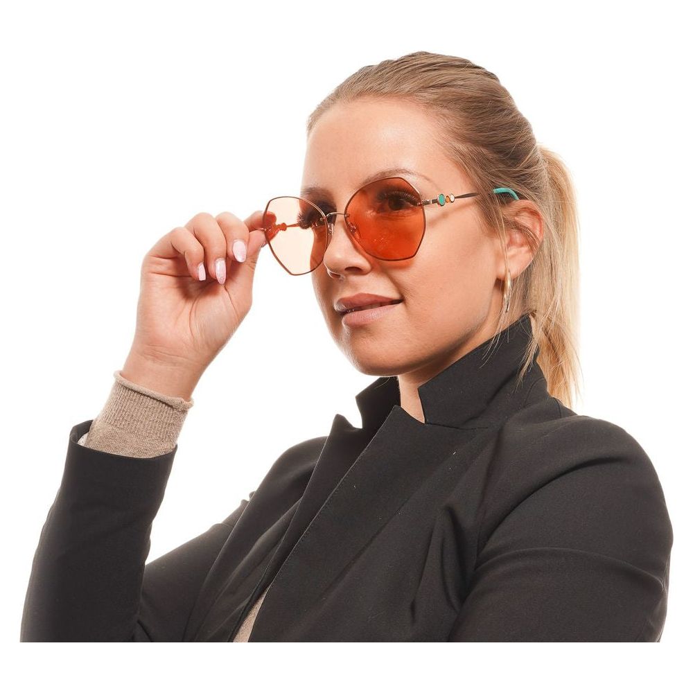 Orange Women Sunglasses