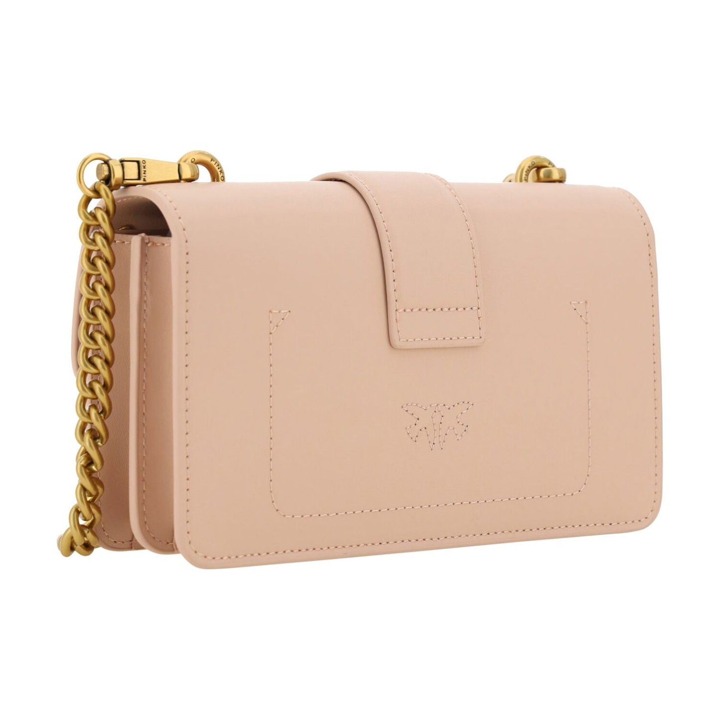 Chic Pink Cipria Mini Love Shoulder Bag