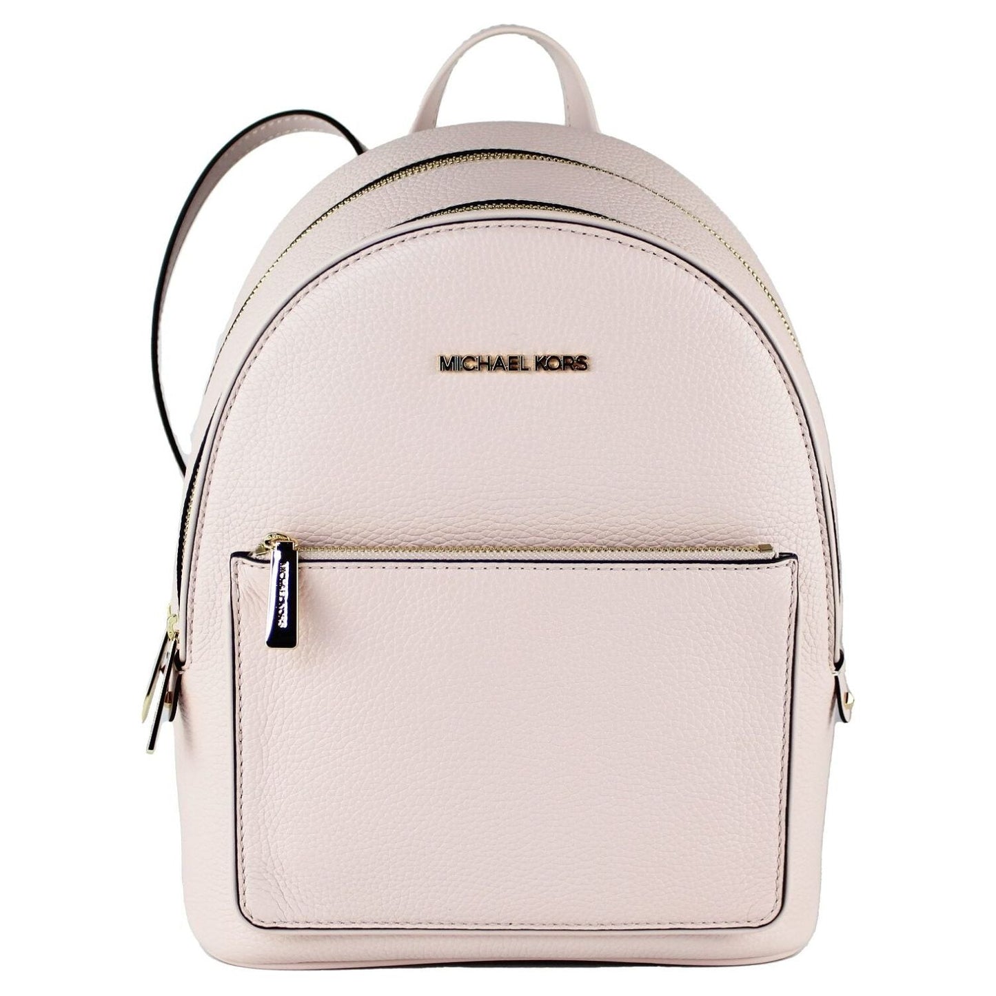 Adina Medium Powder Blush Leather Convertible Backpack BookBag