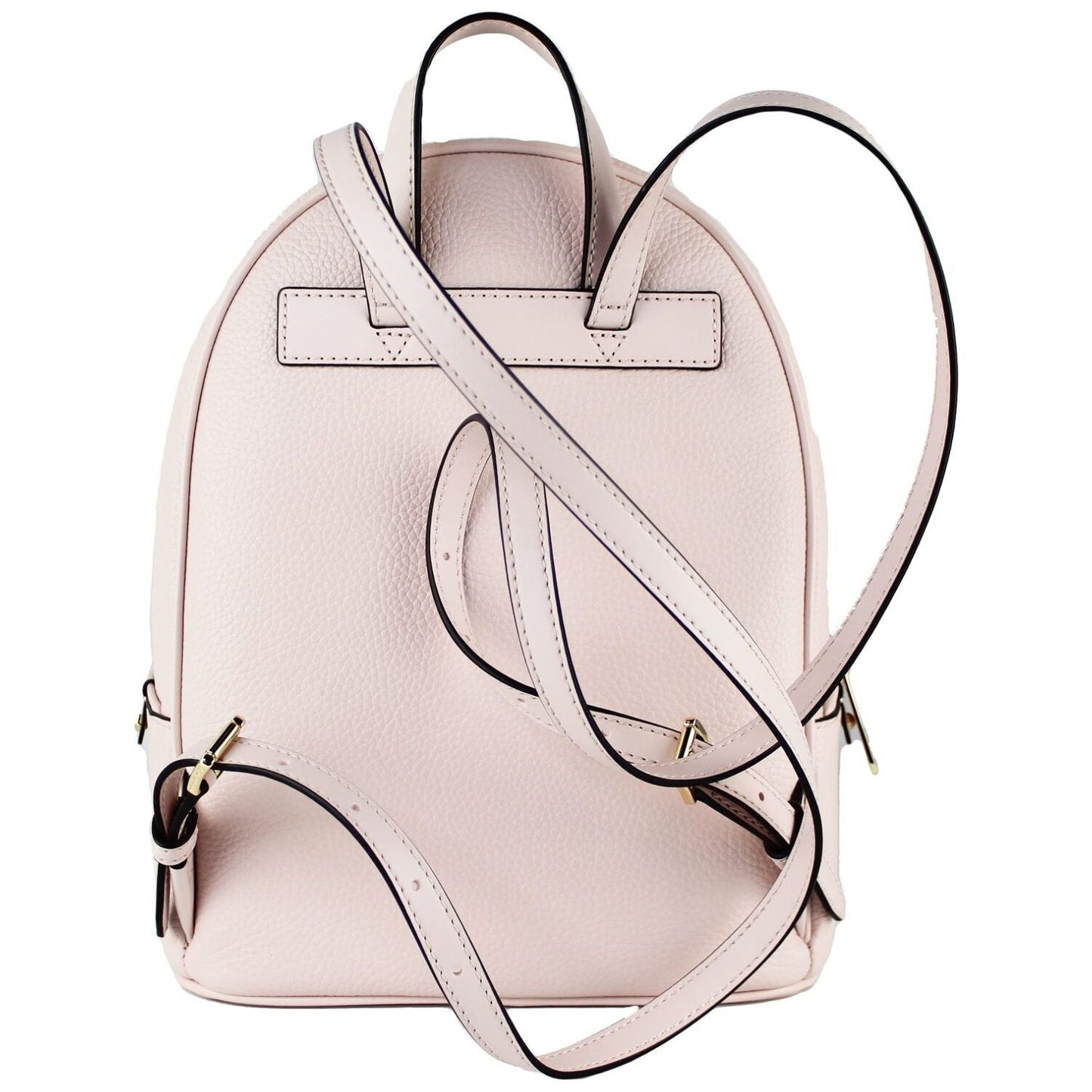 Adina Medium Powder Blush Leather Convertible Backpack BookBag