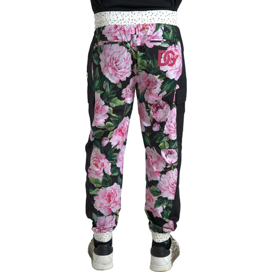 Elegant Multicolor Cotton Joggers