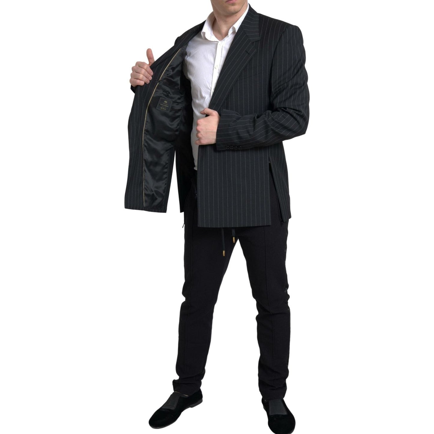 Sicilian Elegance Slim Fit Blazer