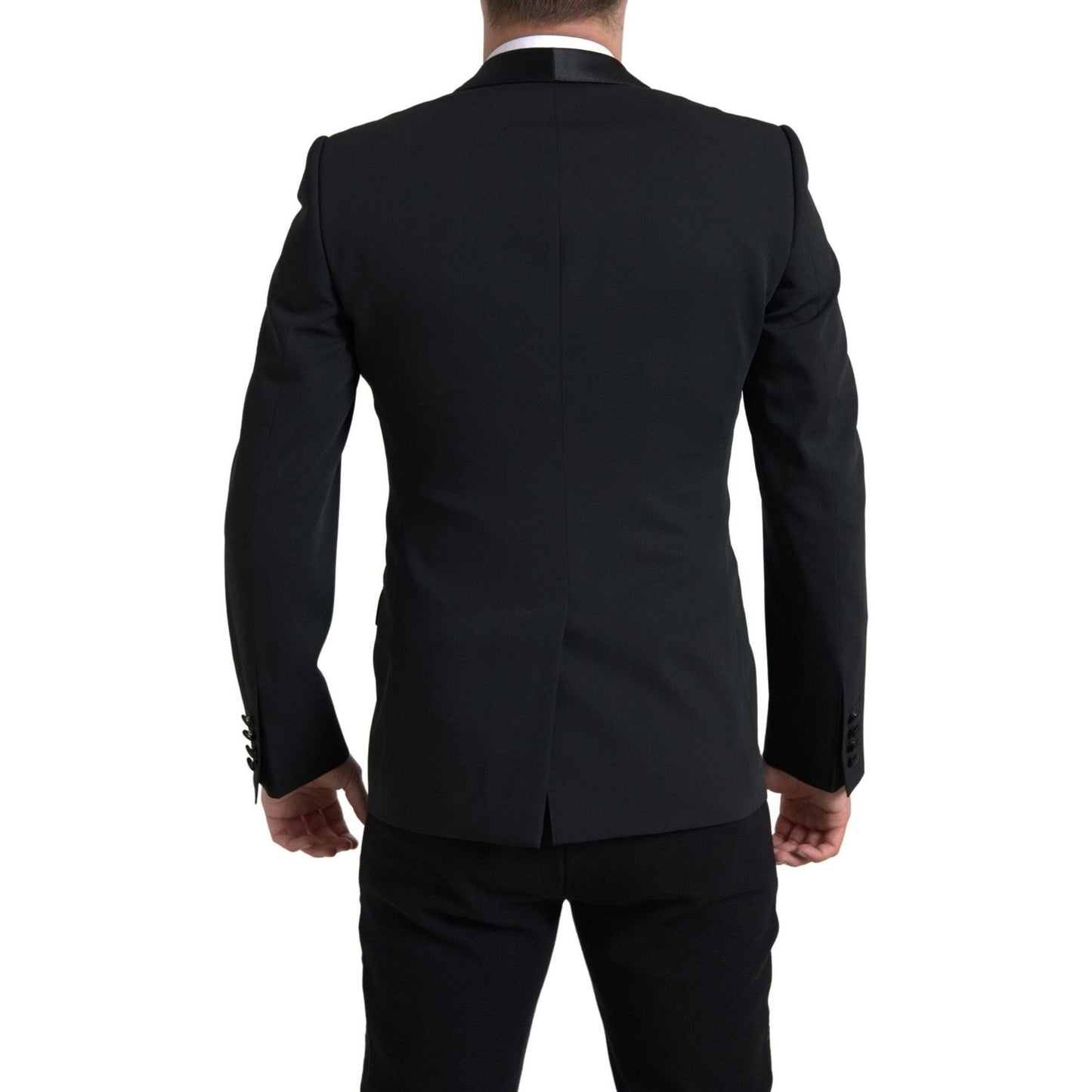 Chic Slim Fit Virgin Wool Blazer