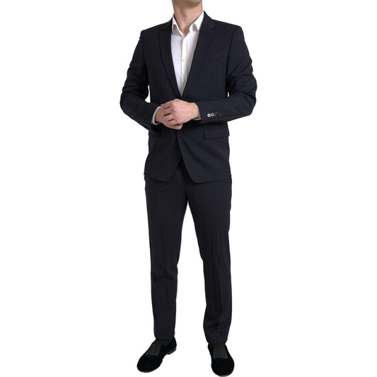 Sleek Dark Blue Martini Slim Fit Suit