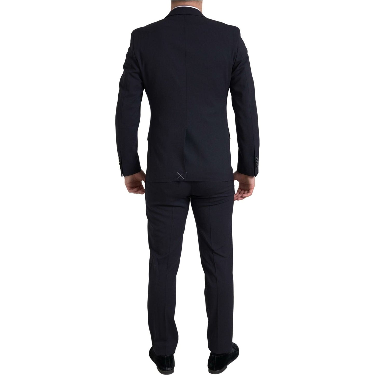 Sleek Dark Blue Martini Slim Fit Suit