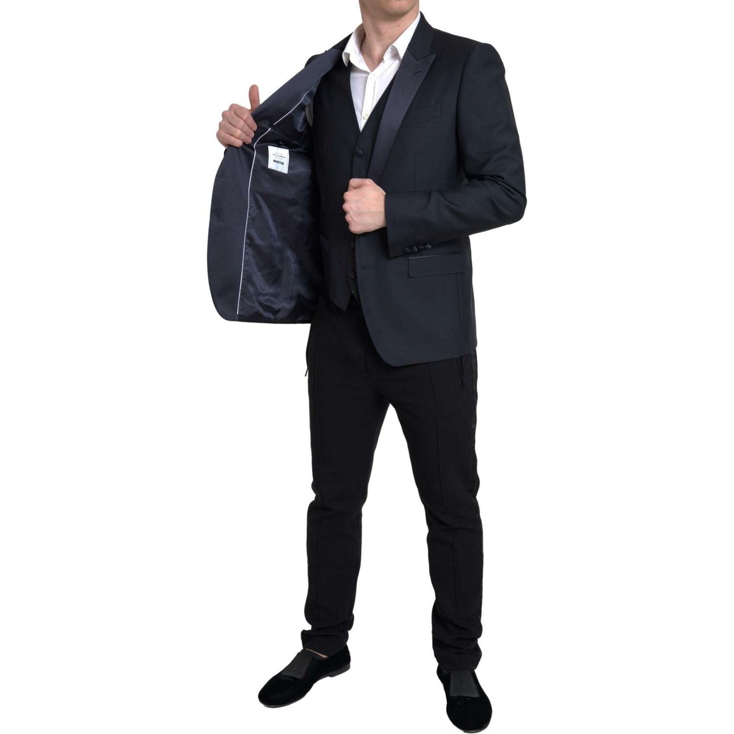 بدلة مارتيني أنيقة بقصّة Slim Fit من Dolce &amp; Gabbana مكونة من قطعتين