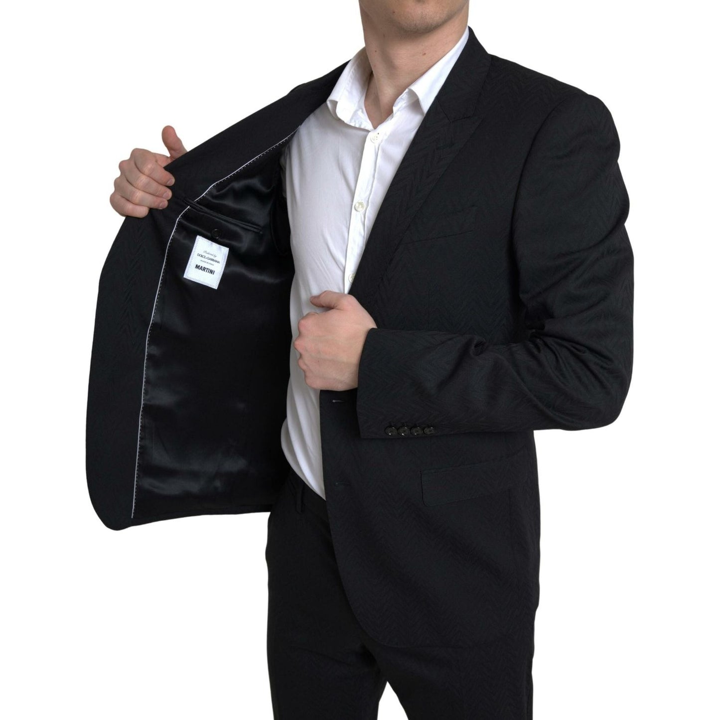 Exclusive Martini Black Slim Fit Suit