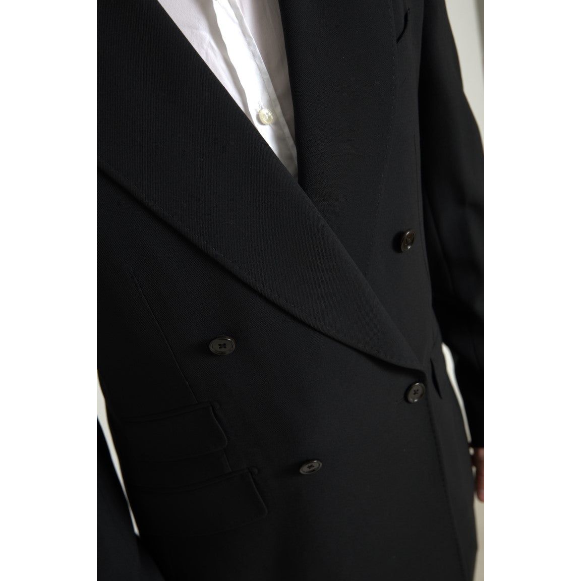 Elegant Slim Fit Double Breasted Suit