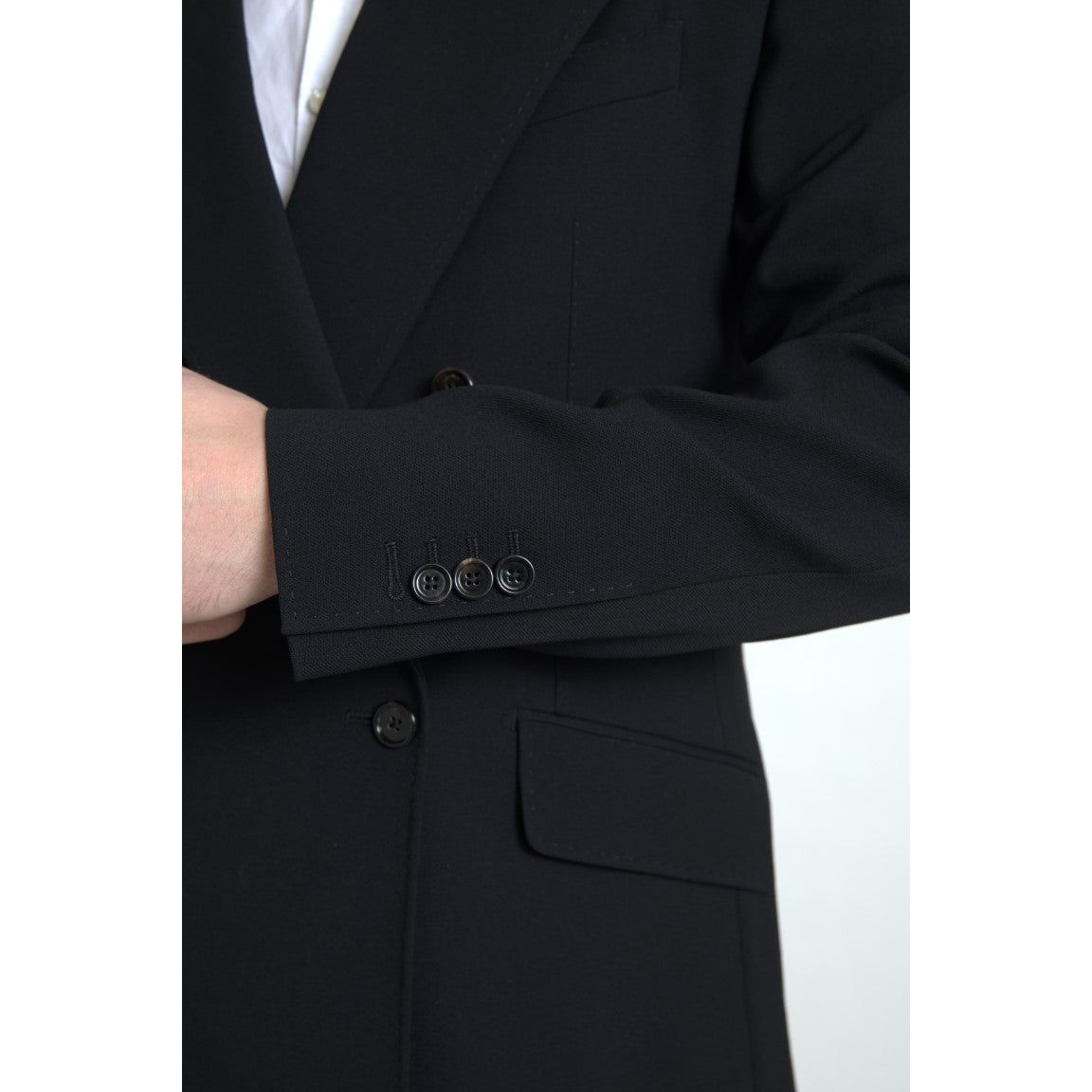 Elegant Slim Fit Double Breasted Suit