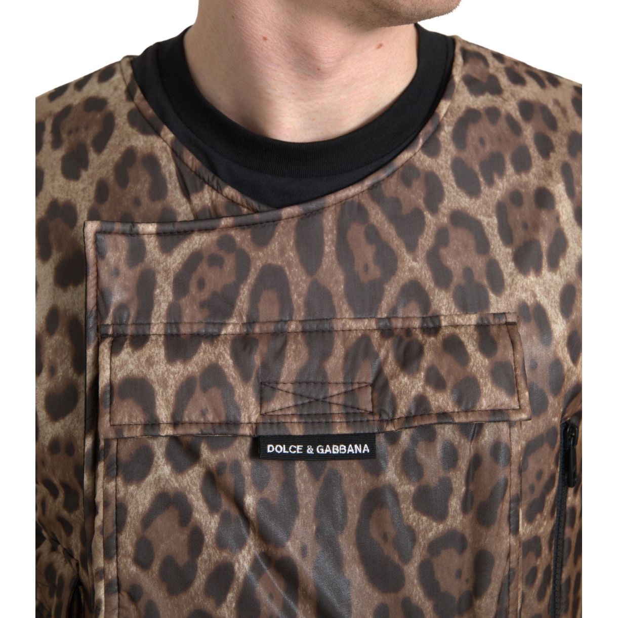 Silk Leopard Vest Exclusive Sportswear