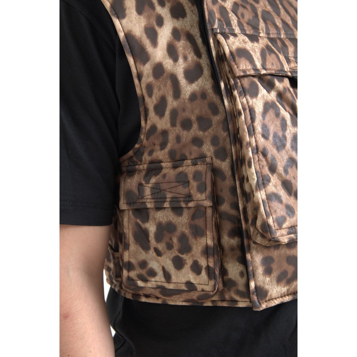 Silk Leopard Vest Exclusive Sportswear