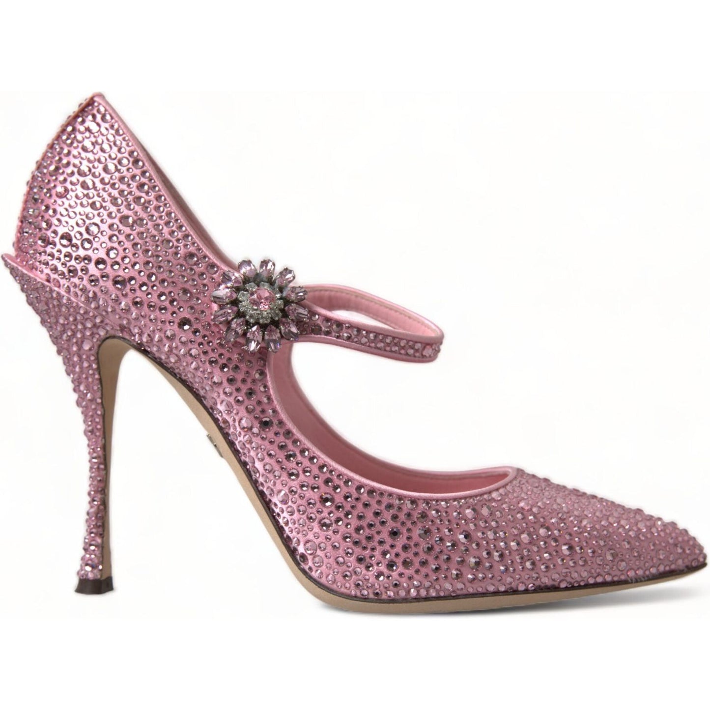 Enchanting Pink Crystal Pumps