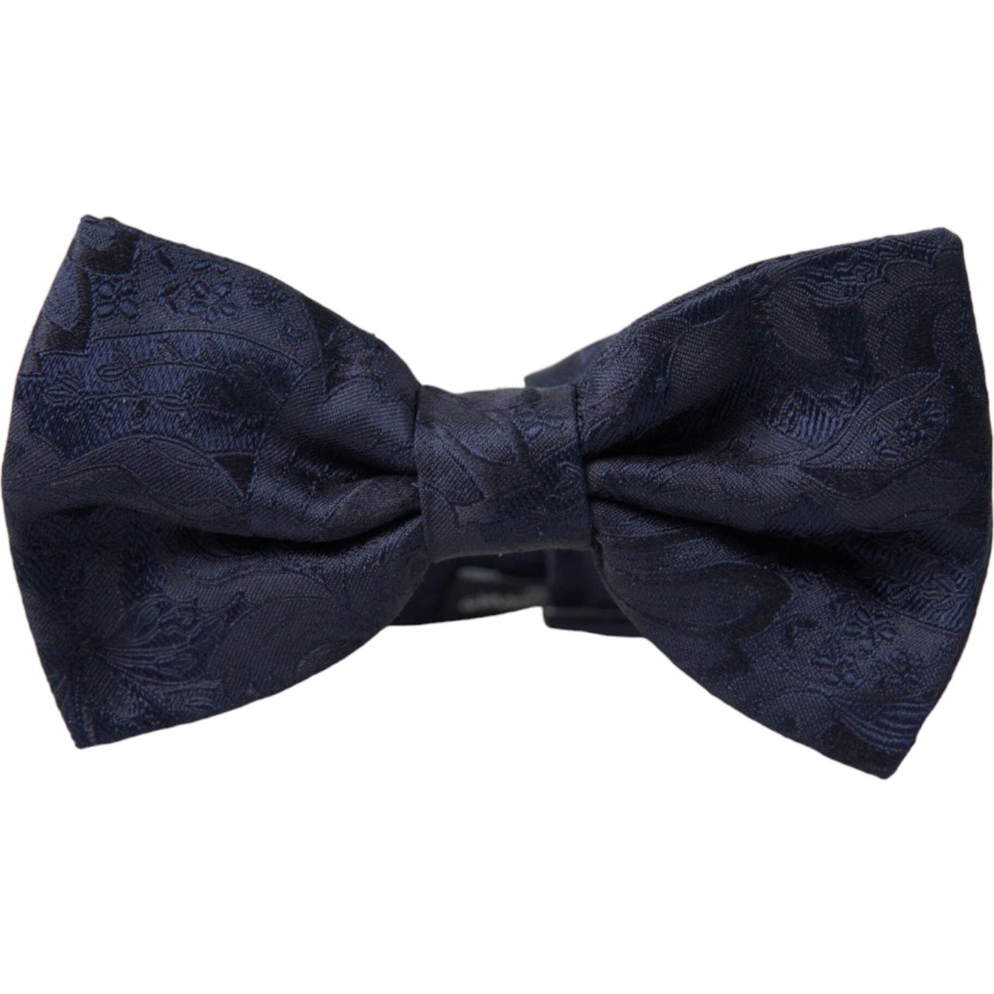 Elegant Silk Blue Bow Tie