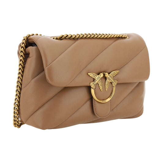 Elegant Quilted Calf Leather Shoulder Bag