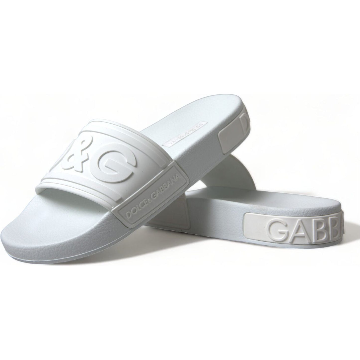 Elegant White Logo Slides