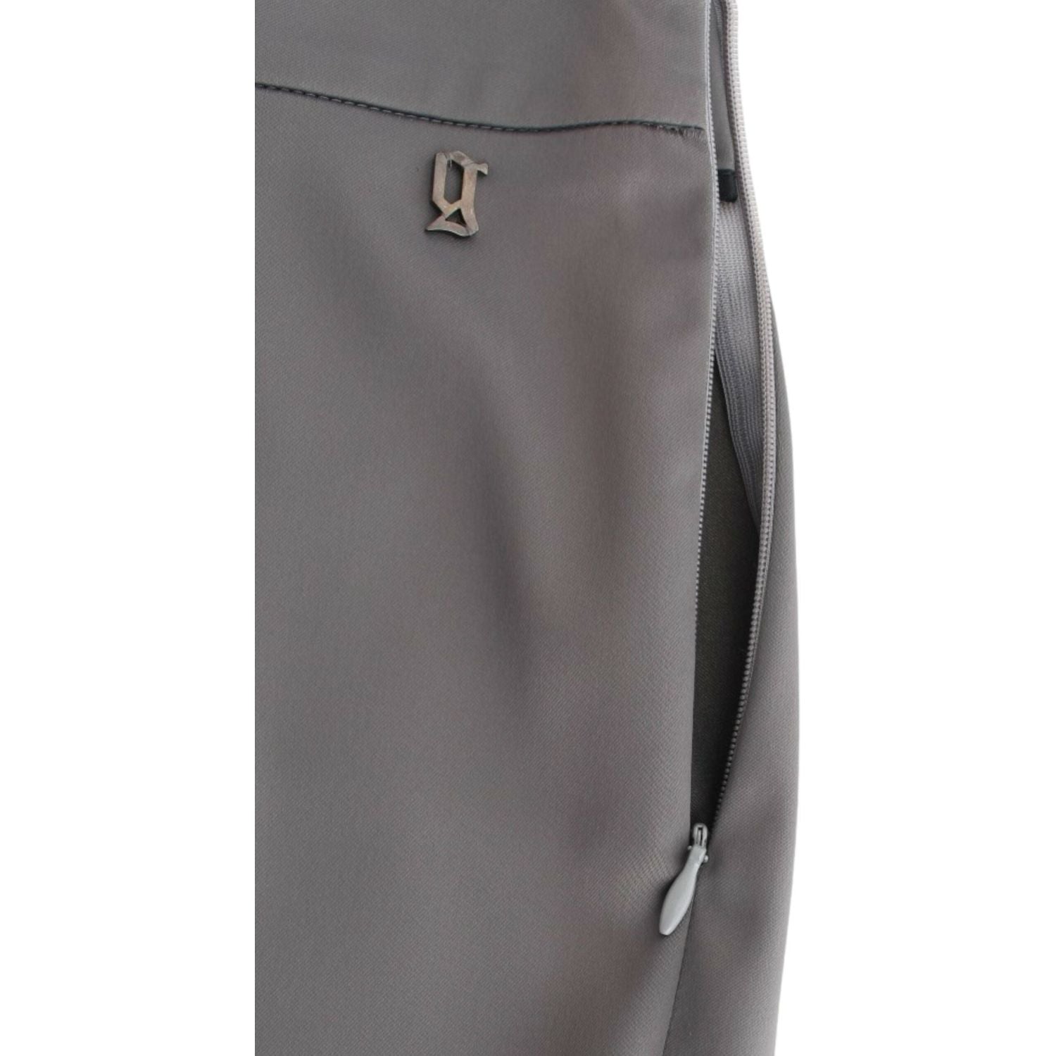 John Galliano Gray slim fit pants