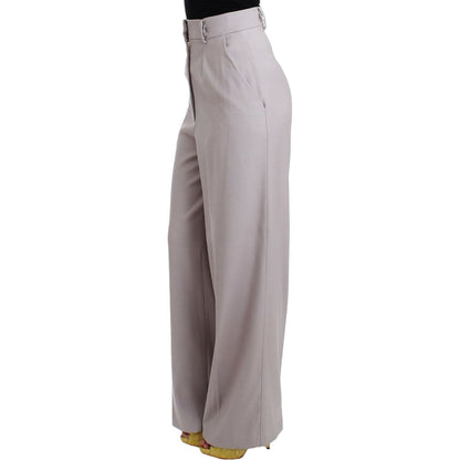 Cavalli Gray high waist pants