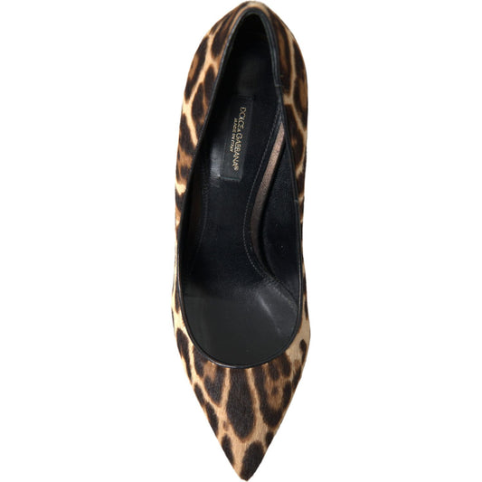 Exquisite Leopard Print Stiletto Pumps