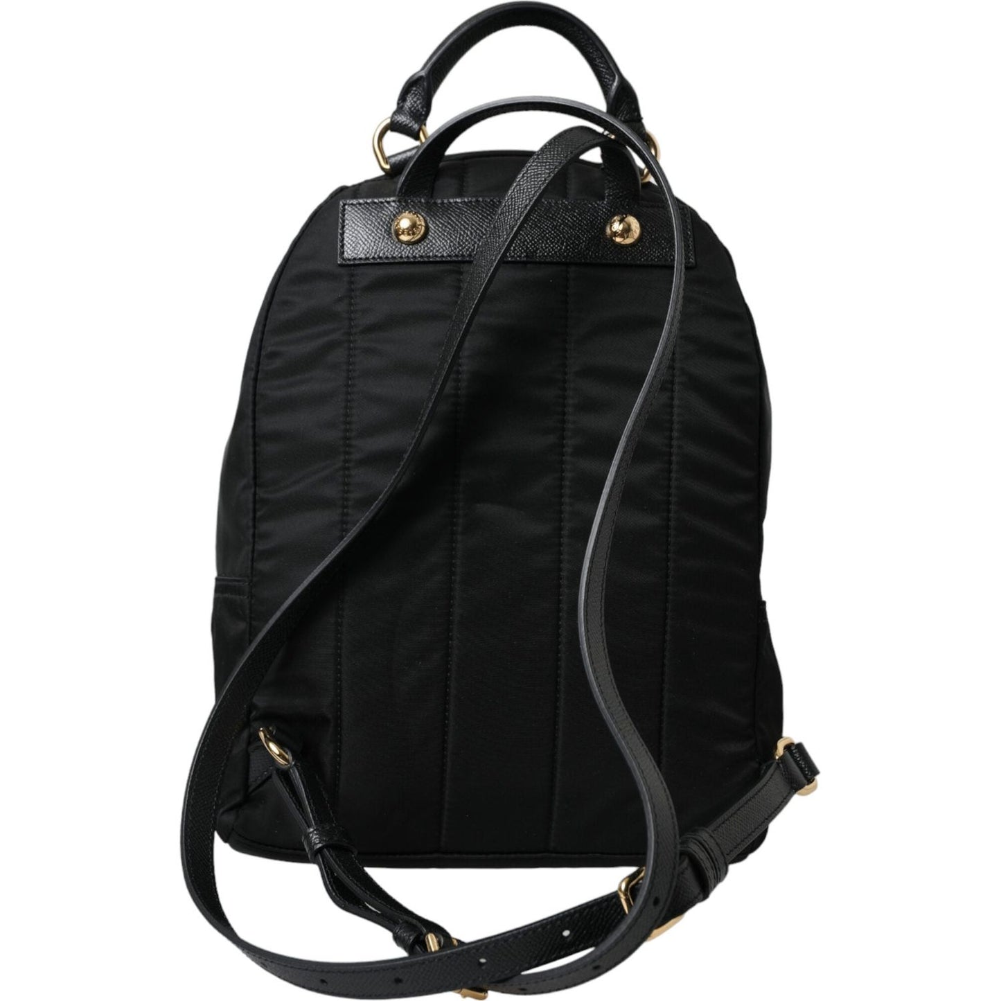 Elegant Black Gold Detail Backpack