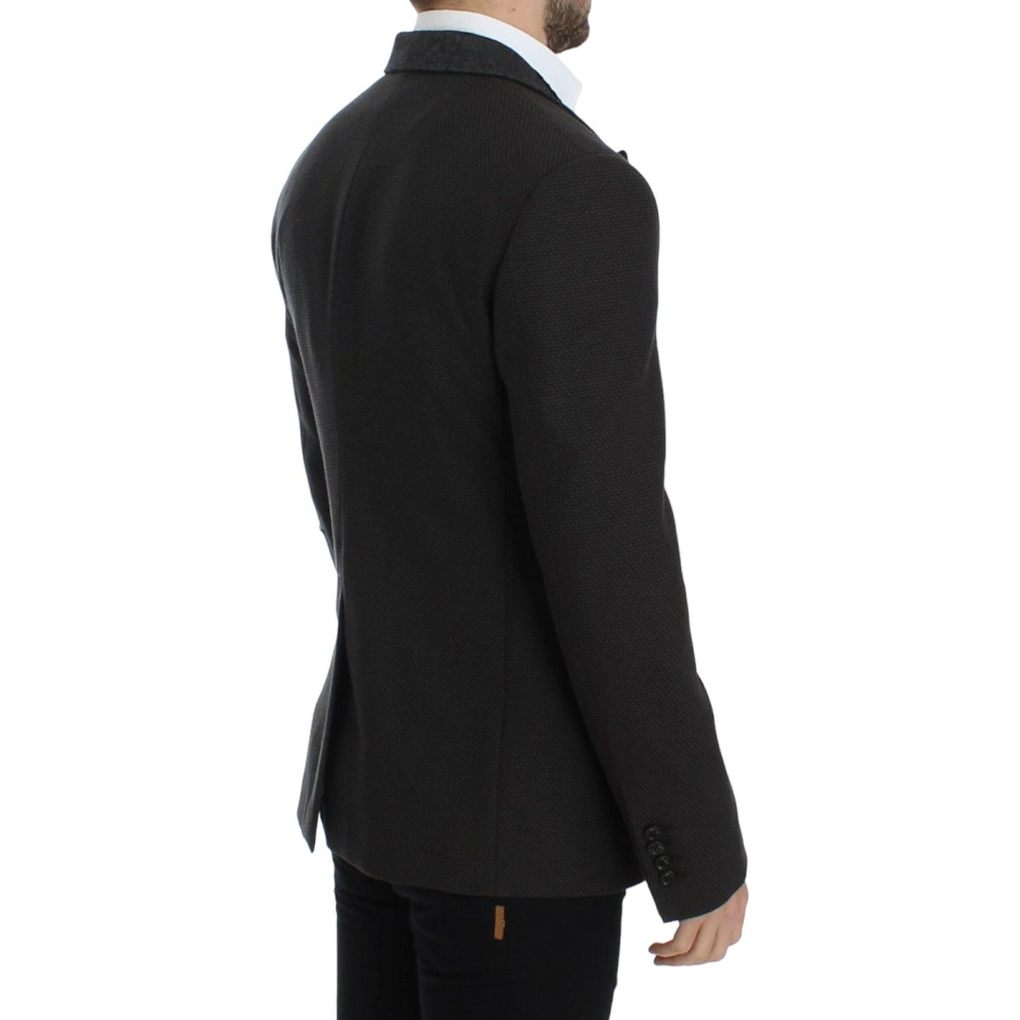 Elegant Slim Fit Double Breasted Blazer