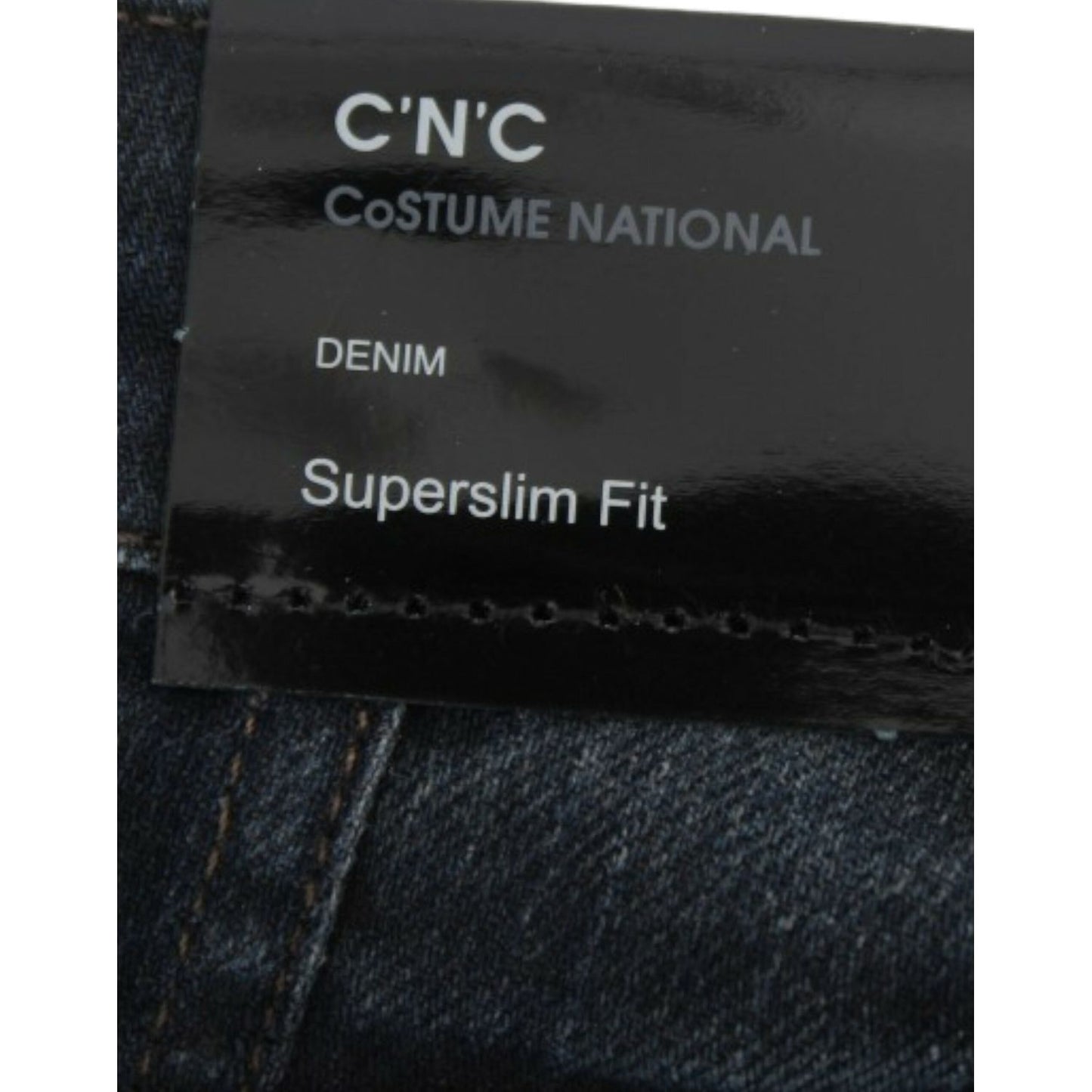 بنطلون جينز أزرق ضيق للغاية من مجموعة National Chic