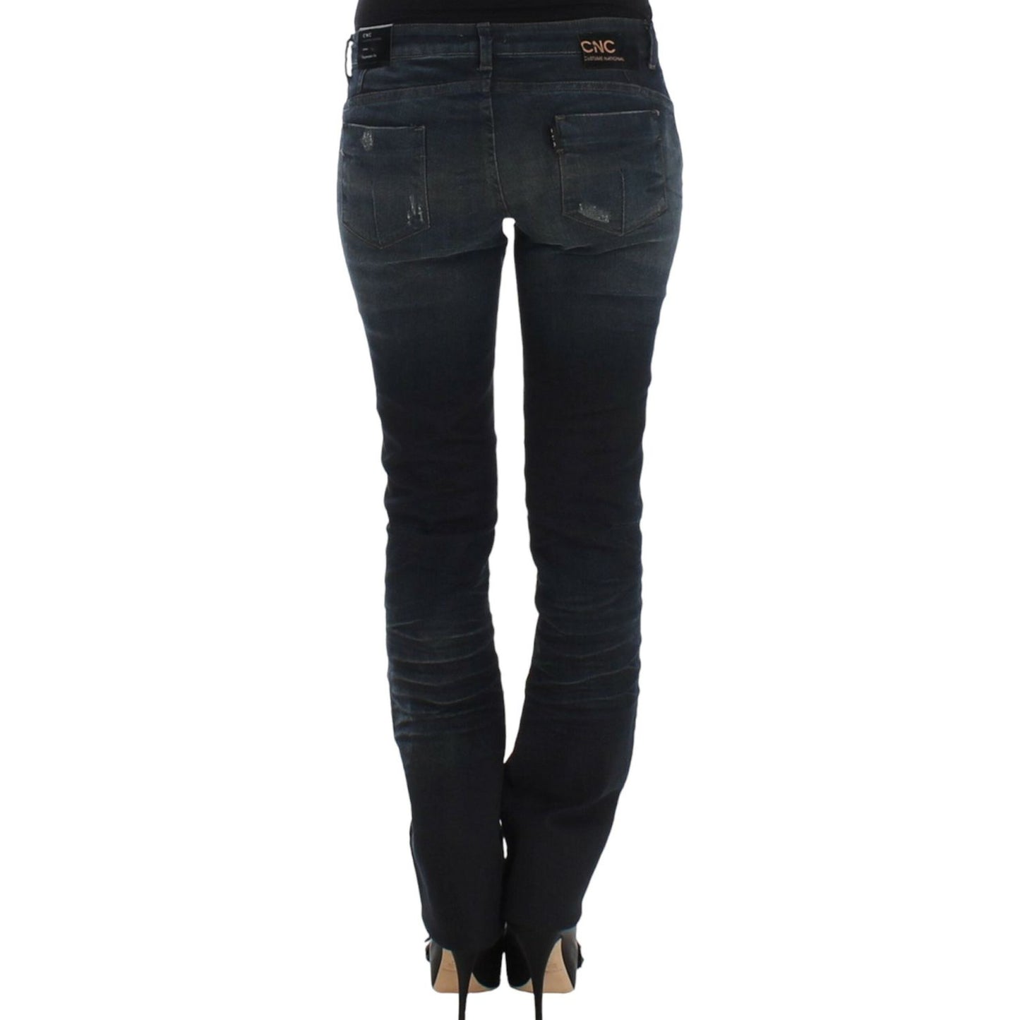 Chic Superskinny Blue Denim Jeans