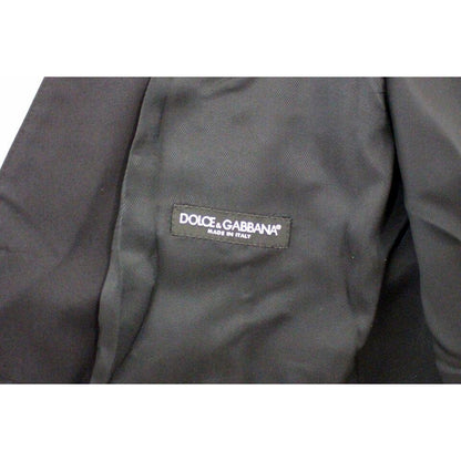 Dolce & Gabbana Blue Cotton Stretch Dress Vest Blazer