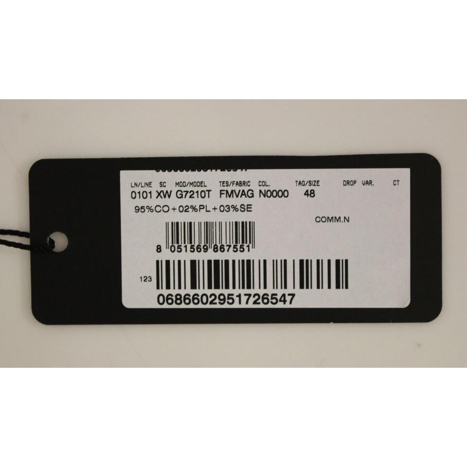 Dolce & Gabbana Gray Cotton Blend Logo Vest Gilet Weste