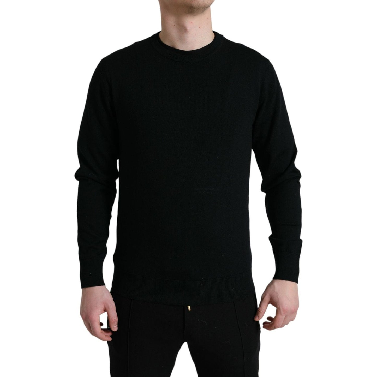 Stunning Black Wool Sweater