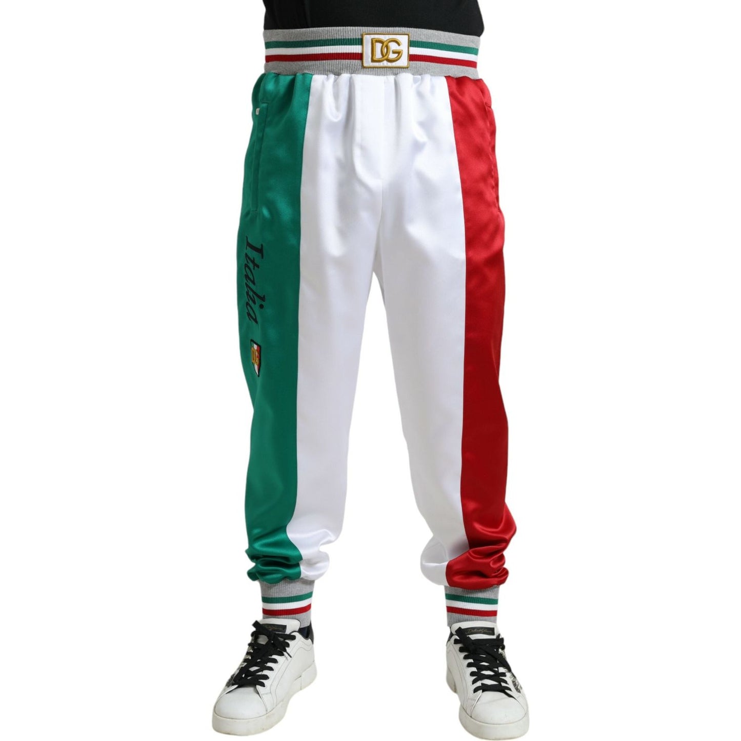 Italian Stripe Jogger Trousers