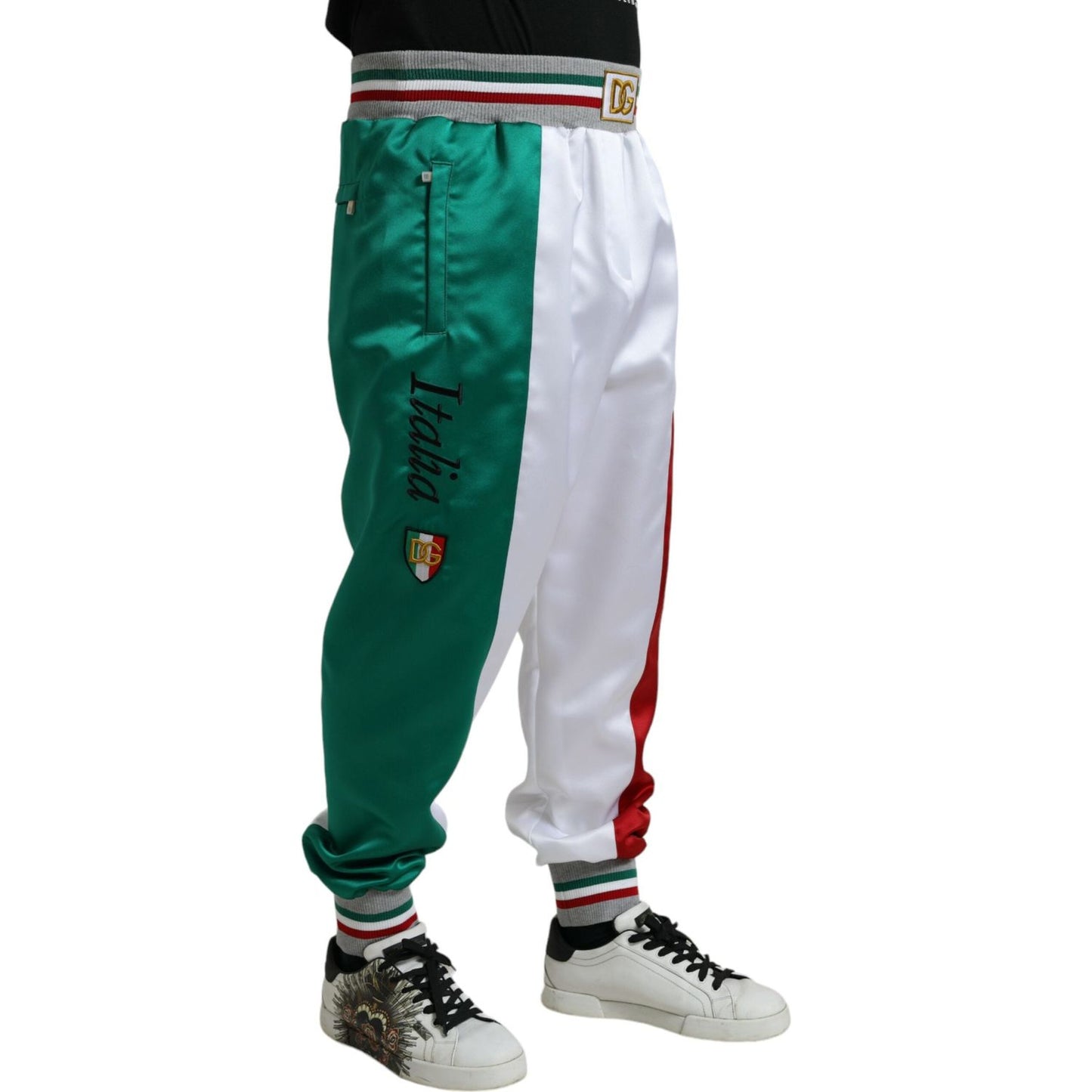 Italian Stripe Jogger Trousers