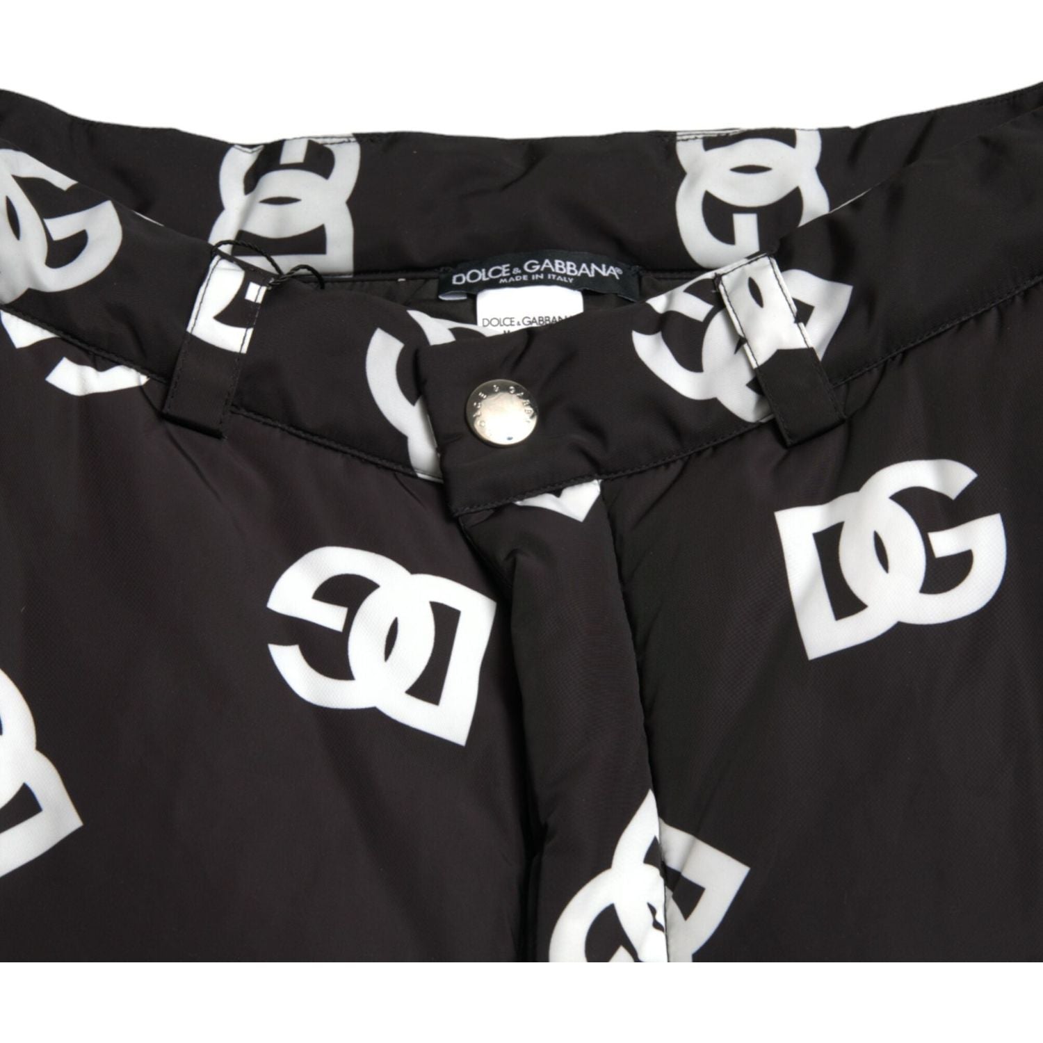 بنطال أنيق واسع الساق بطبعة مميزة من دولتشي آند غابانا