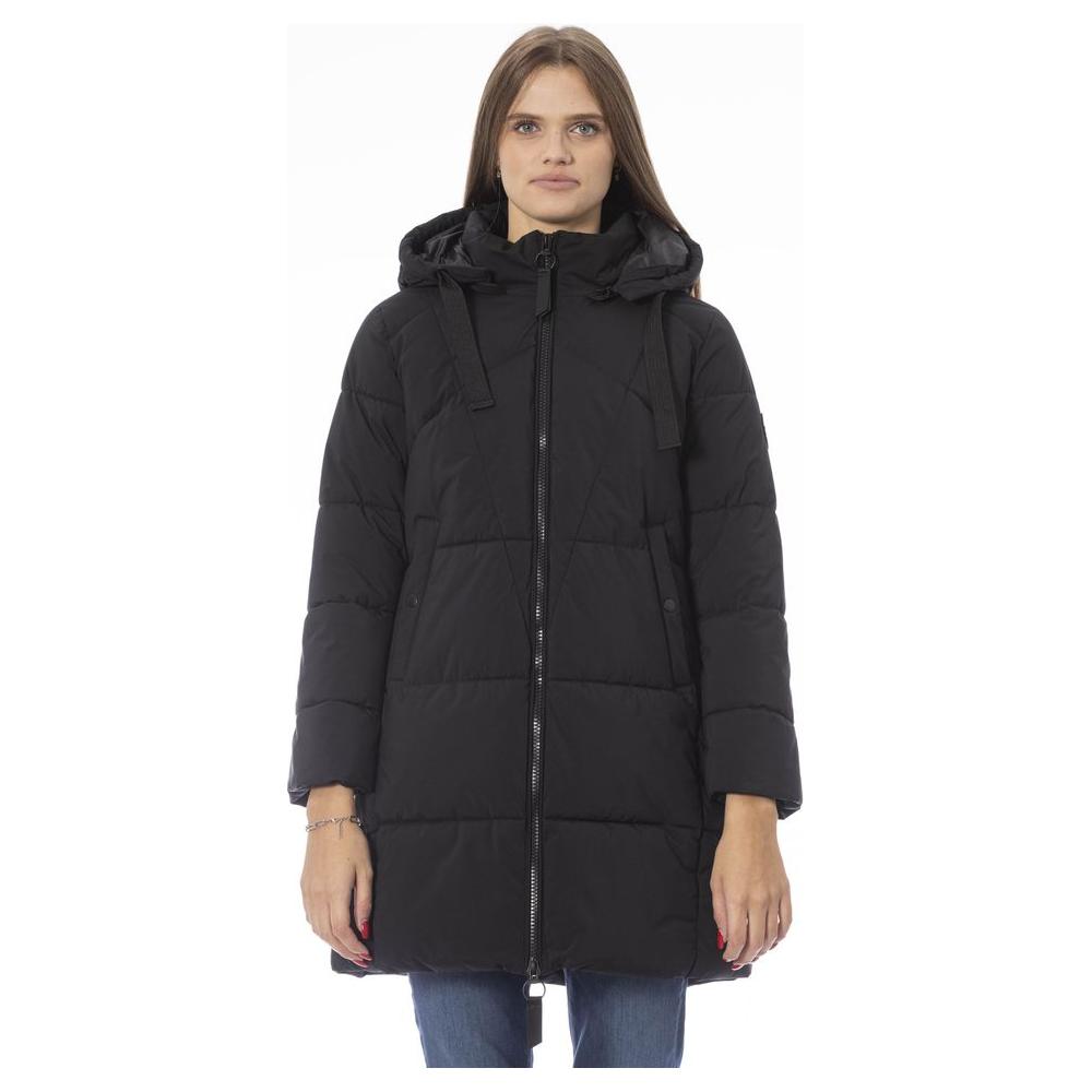 Elegant Black Down Jacket for Chic Warmth