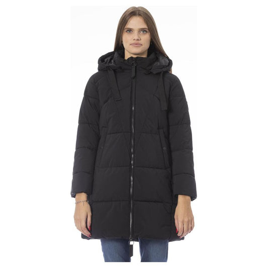 Elegant Black Down Jacket for Chic Warmth