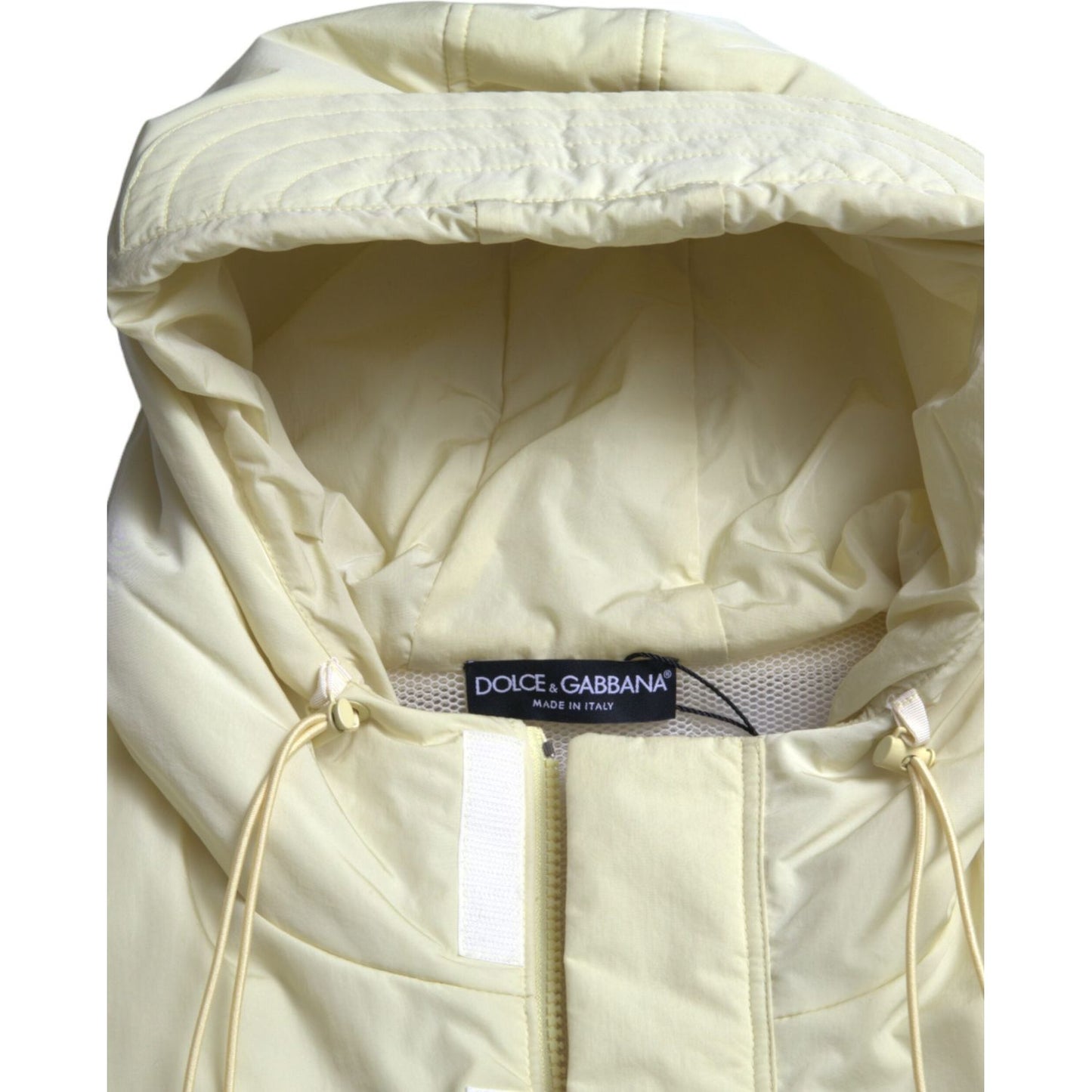 Sunshine Yellow Hooded Vest Jacket