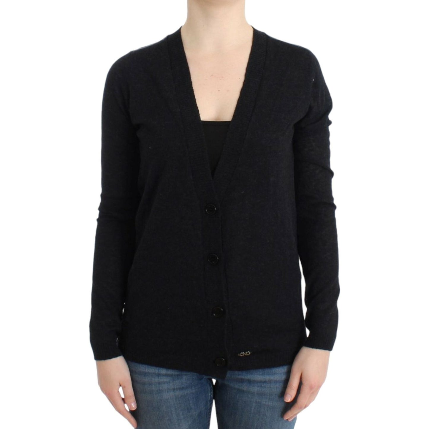 Elegant Deep V-neck Lightweight Cardigan