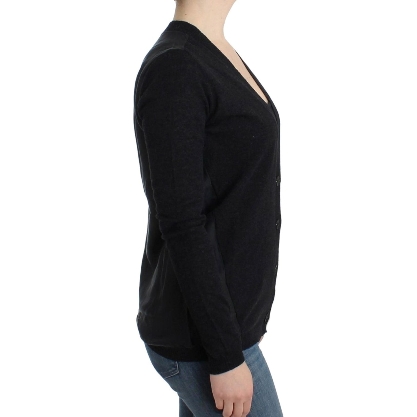 Elegant Deep V-neck Lightweight Cardigan