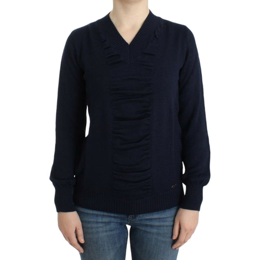 Elegant V-Neck Lightweight Sweater