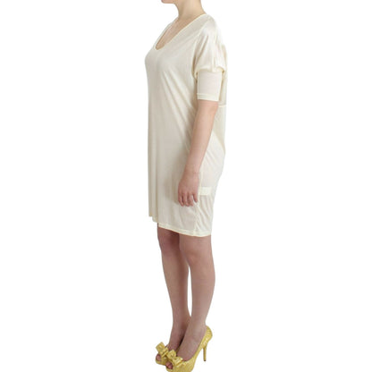 Costume National White modal tube dress