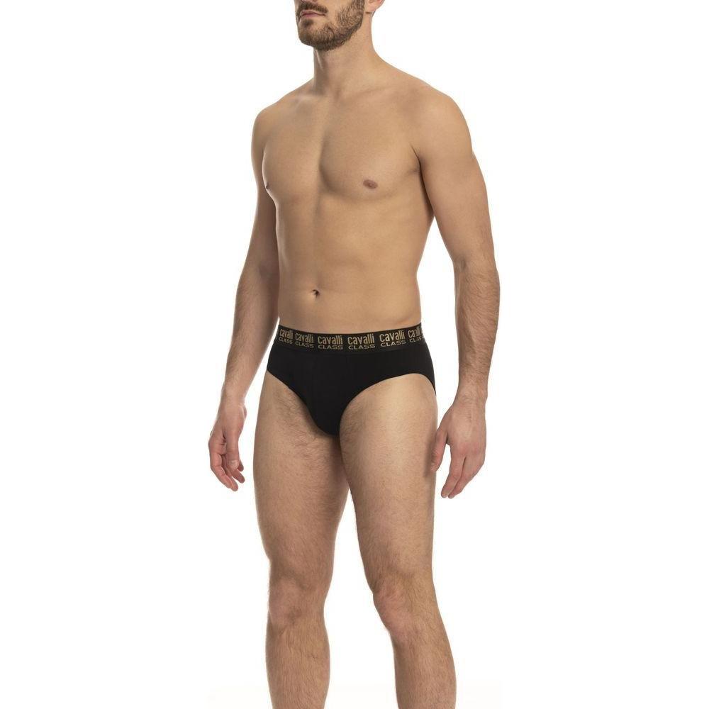 Cavalli Class Black Cotton Boxer