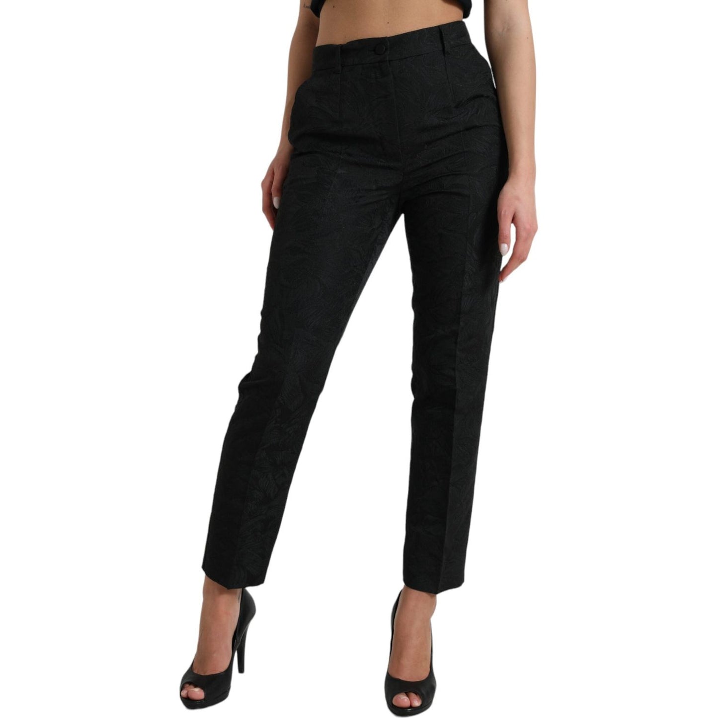 High Waist Tapered Elegance Pants