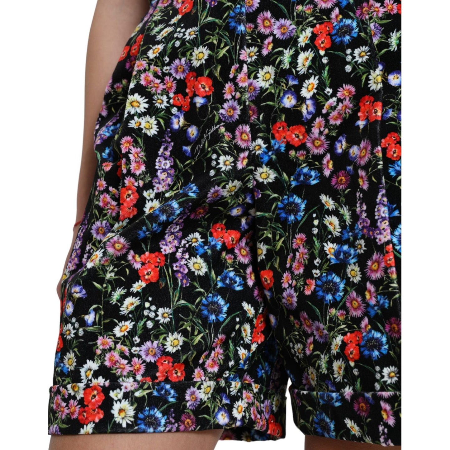 Chic Floral High Waist Hot Pants Shorts