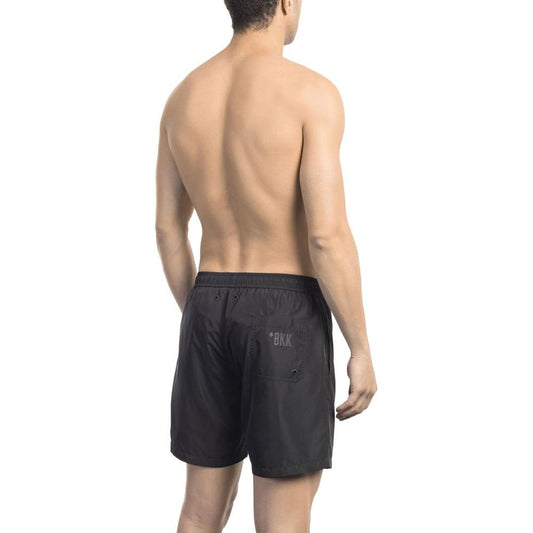 Bikkembergs Chic Side Print Swim Shorts for the Modern Man Bikkembergs