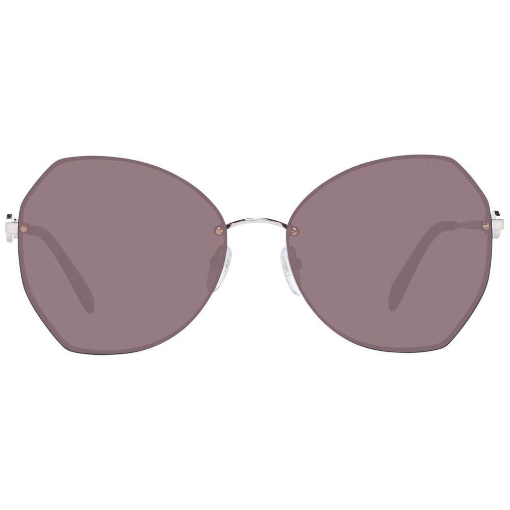 Emilio Pucci Rose Gold Metal Sunglasses Emilio Pucci