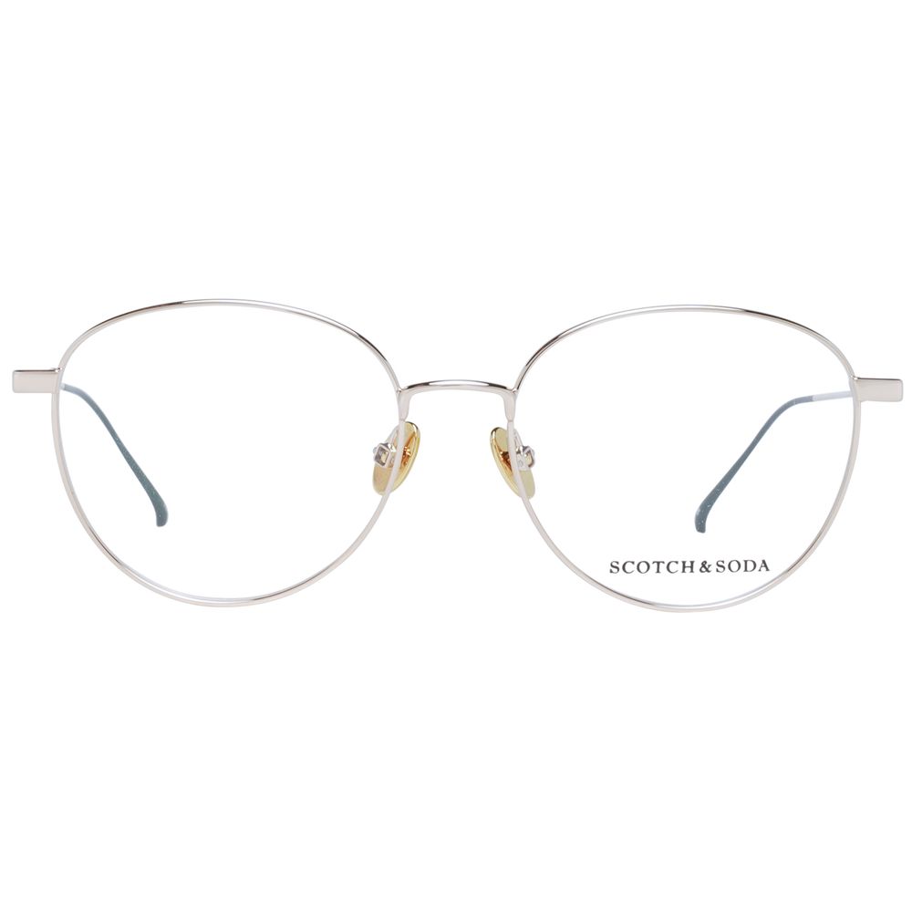 Scotch & Soda Gold Metal Glasses (Frames) Scotch & Soda