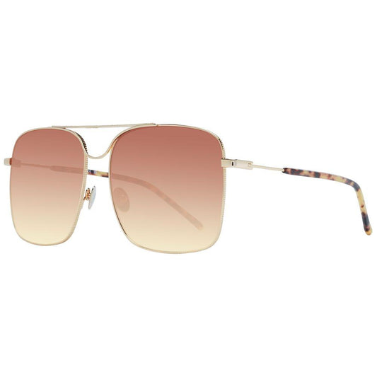 Scotch & Soda Gold Women Sunglasses Scotch & Soda