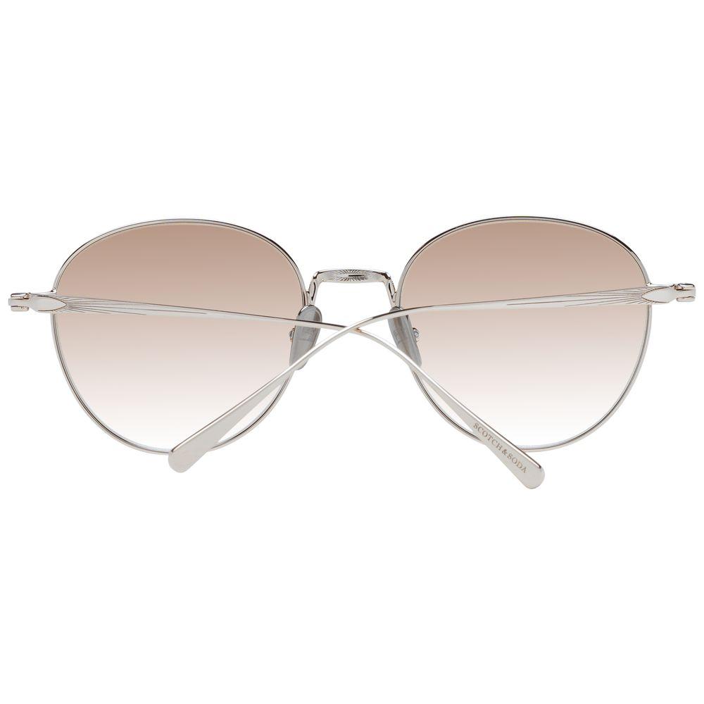 Scotch & Soda Gold Men Sunglasses Scotch & Soda