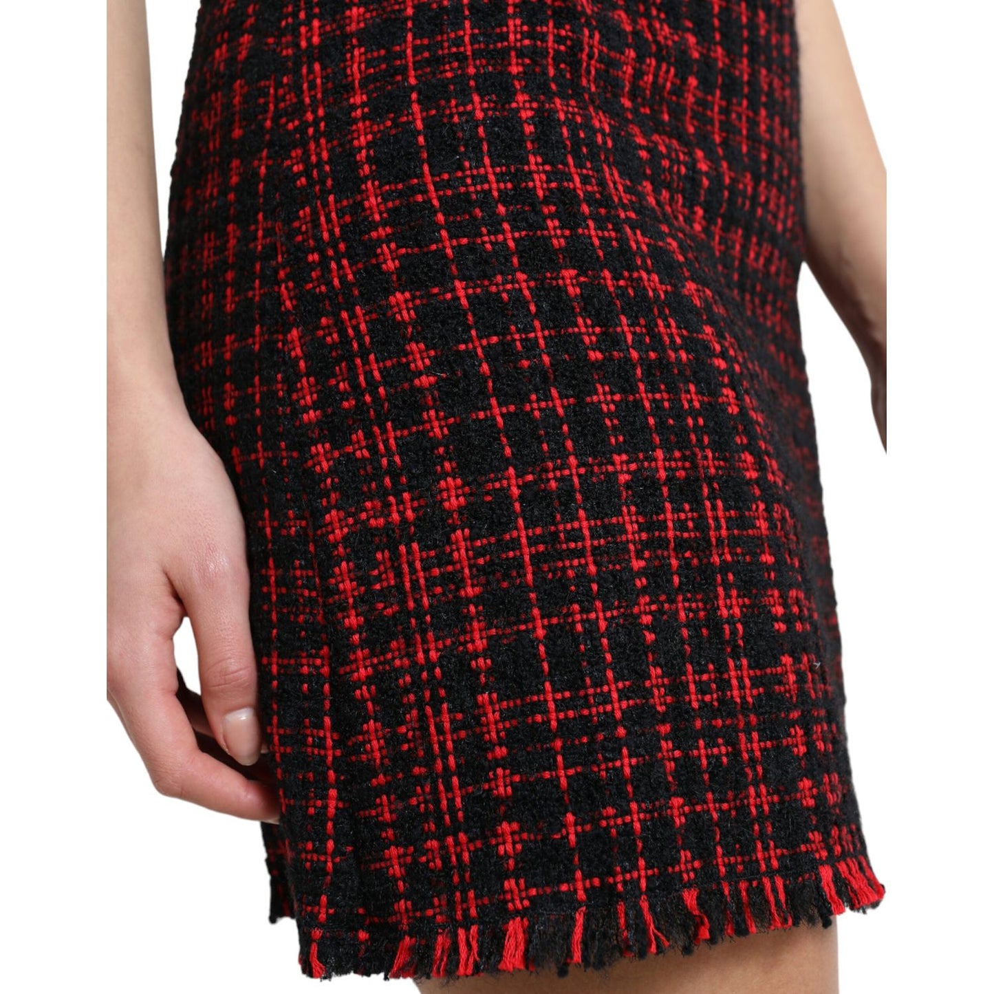 Tantalizing Tartan High-Waist Mini Skirt