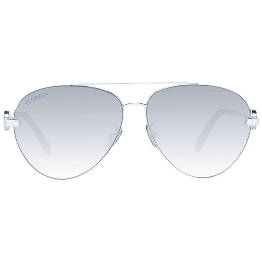 Omega Silver Women Sunglasses Omega