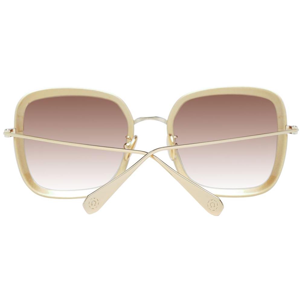 Omega Gold Women Sunglasses Omega